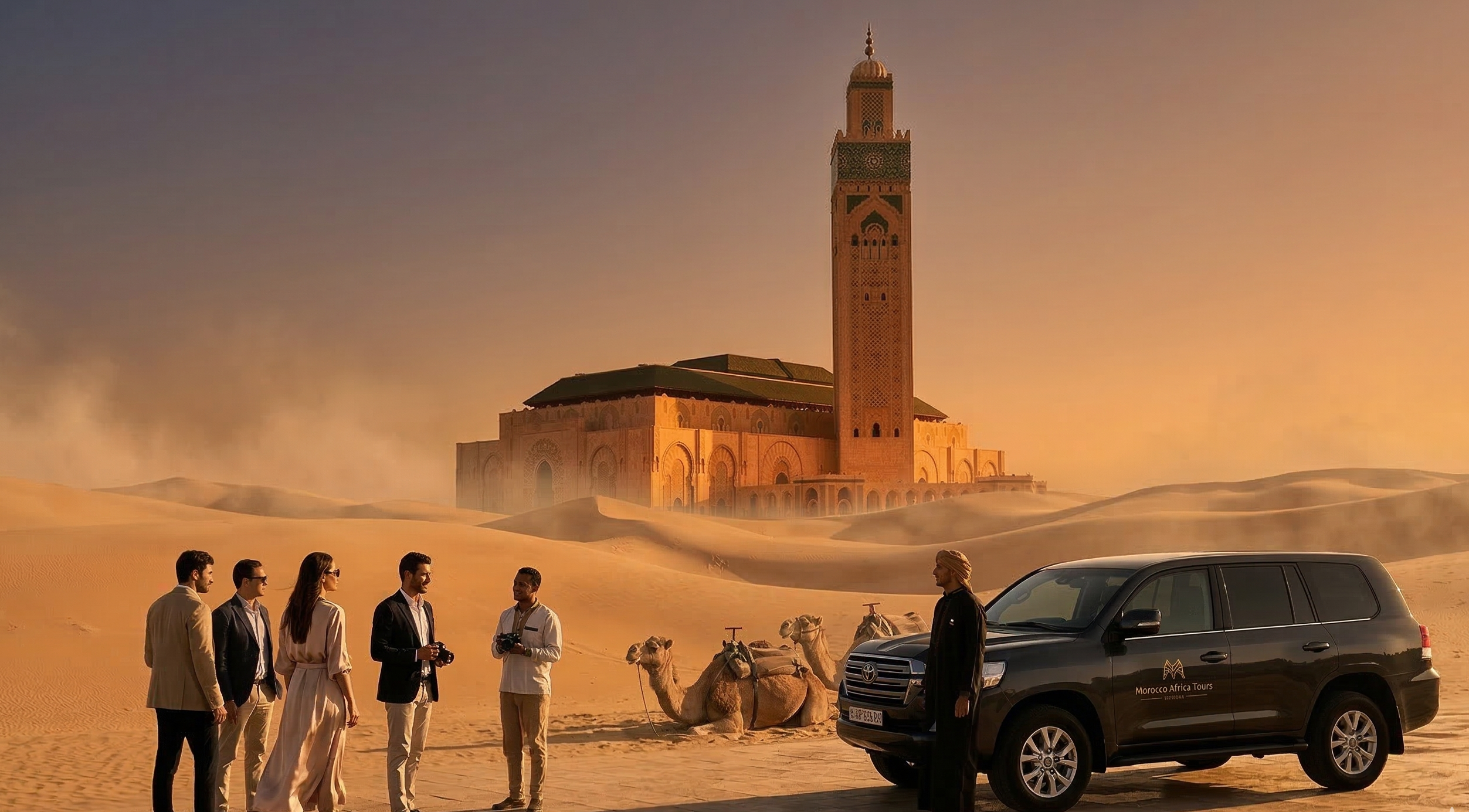 12 jours de Casablanca dans le désert